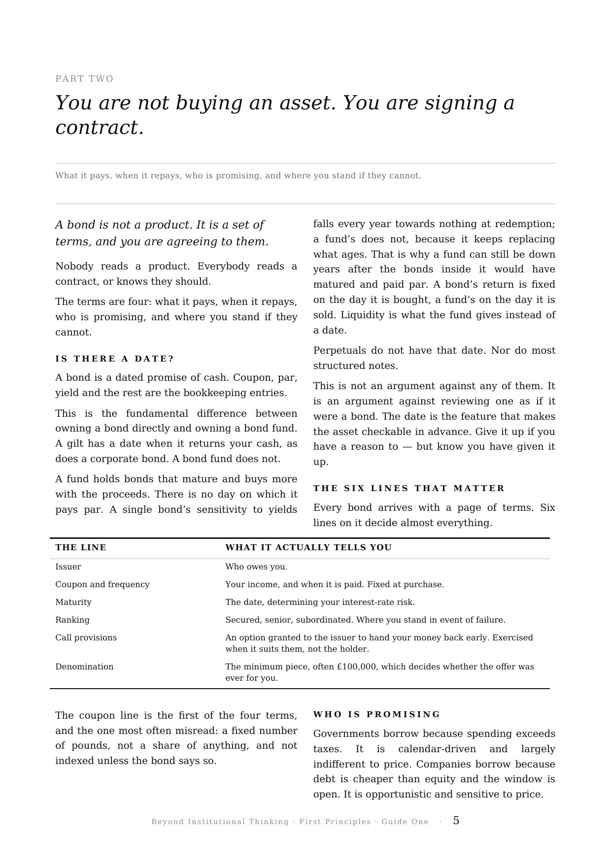 Guide One, page 5