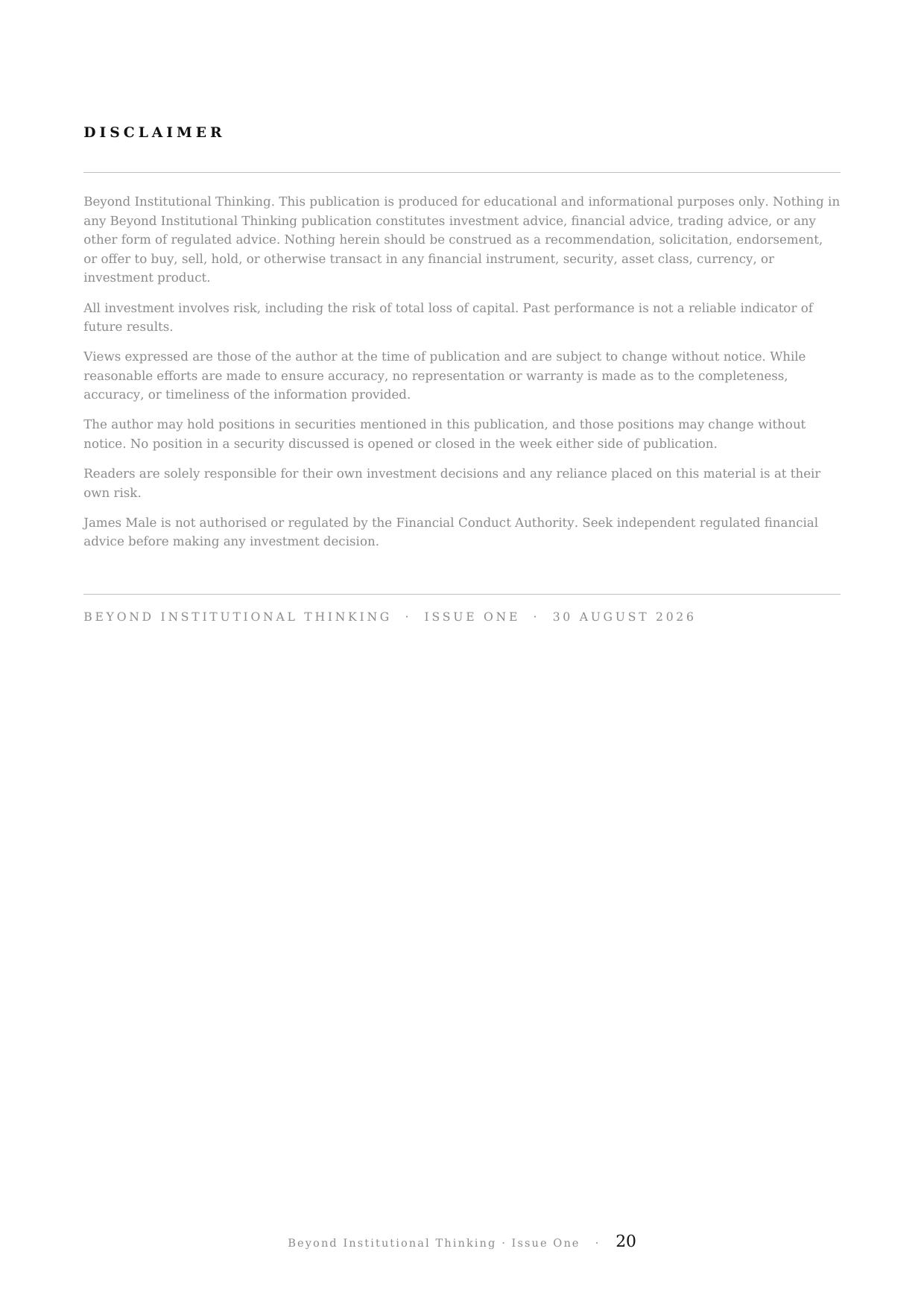 Issue One, page 20